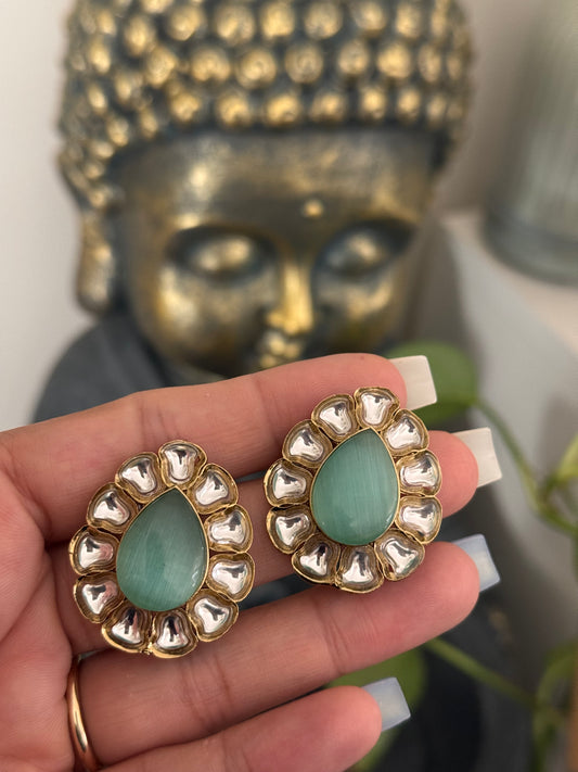 FMC151 - Kundan Stud Earrings
