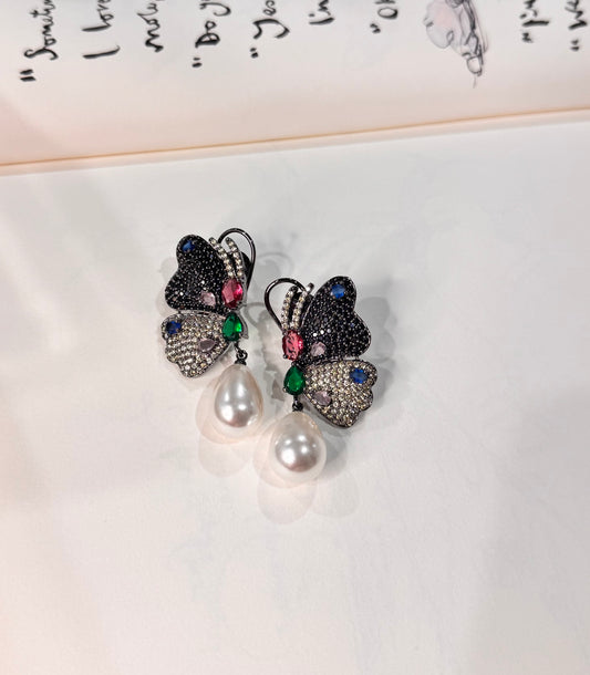 FMC4900- Butterfly earrings