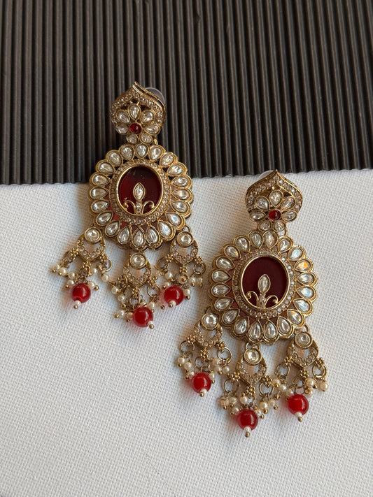 FMC433 - Kundan Earrings