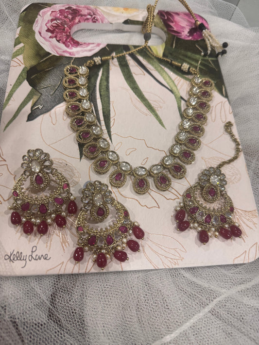 FMC256- Polki Necklace