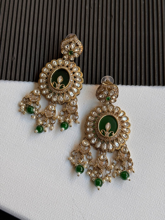 FMC433 - Kundan Earrings