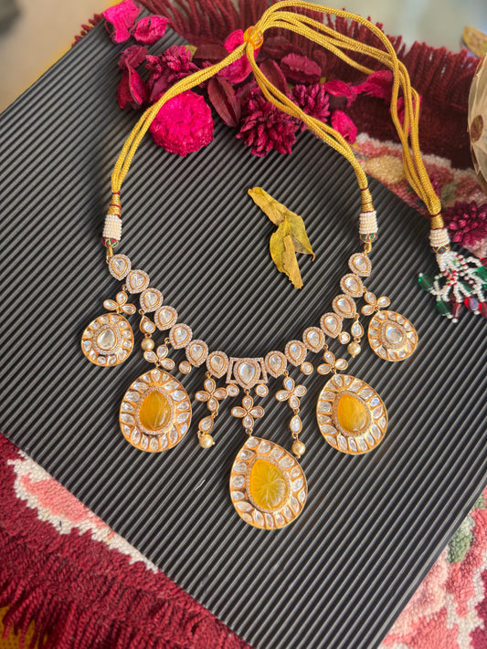 FMC2564 - Uncut Kundan Necklace
