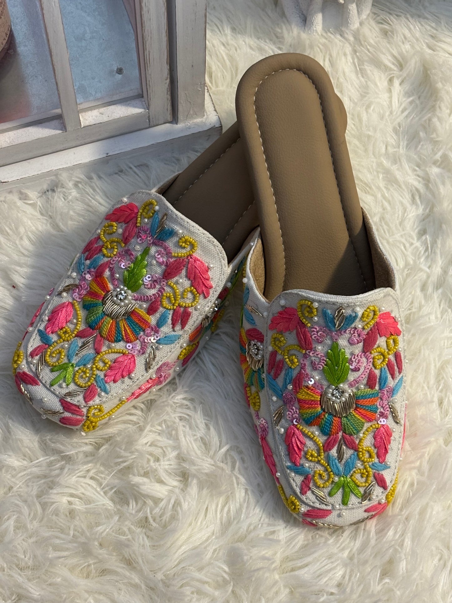 FMC3001 - Hand Embroidered Heels