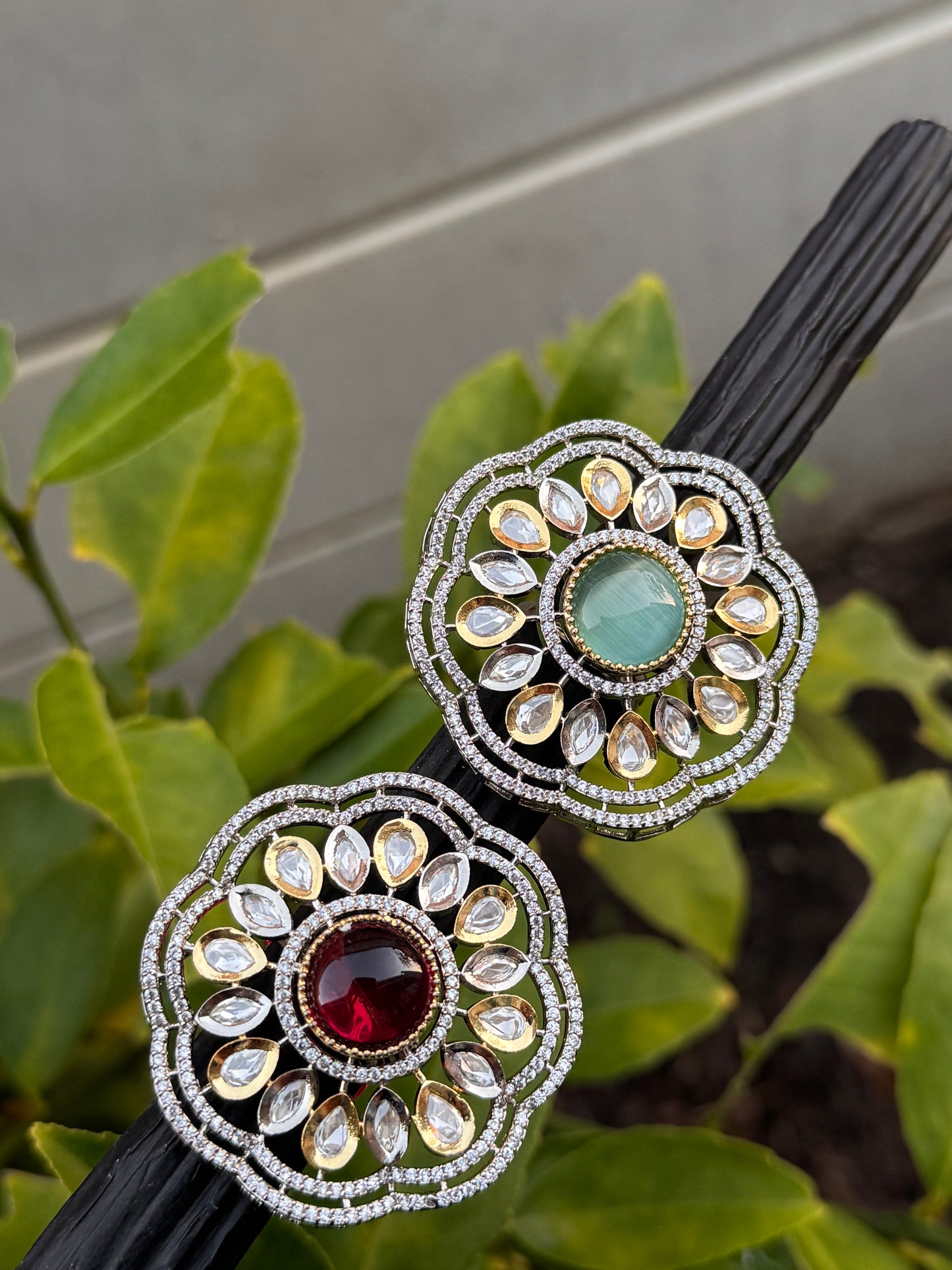 FMC578 - Uncut Kundan Rings