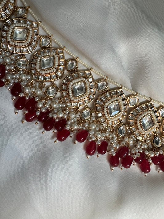 FMC1876 - Uncut Kundan Necklace