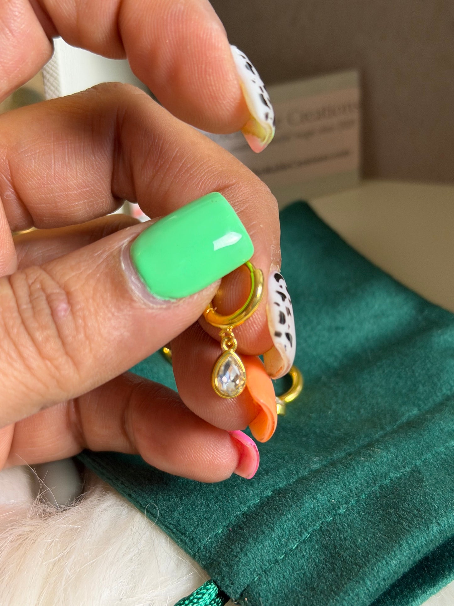 FMC516 - Gold Plated Hoops