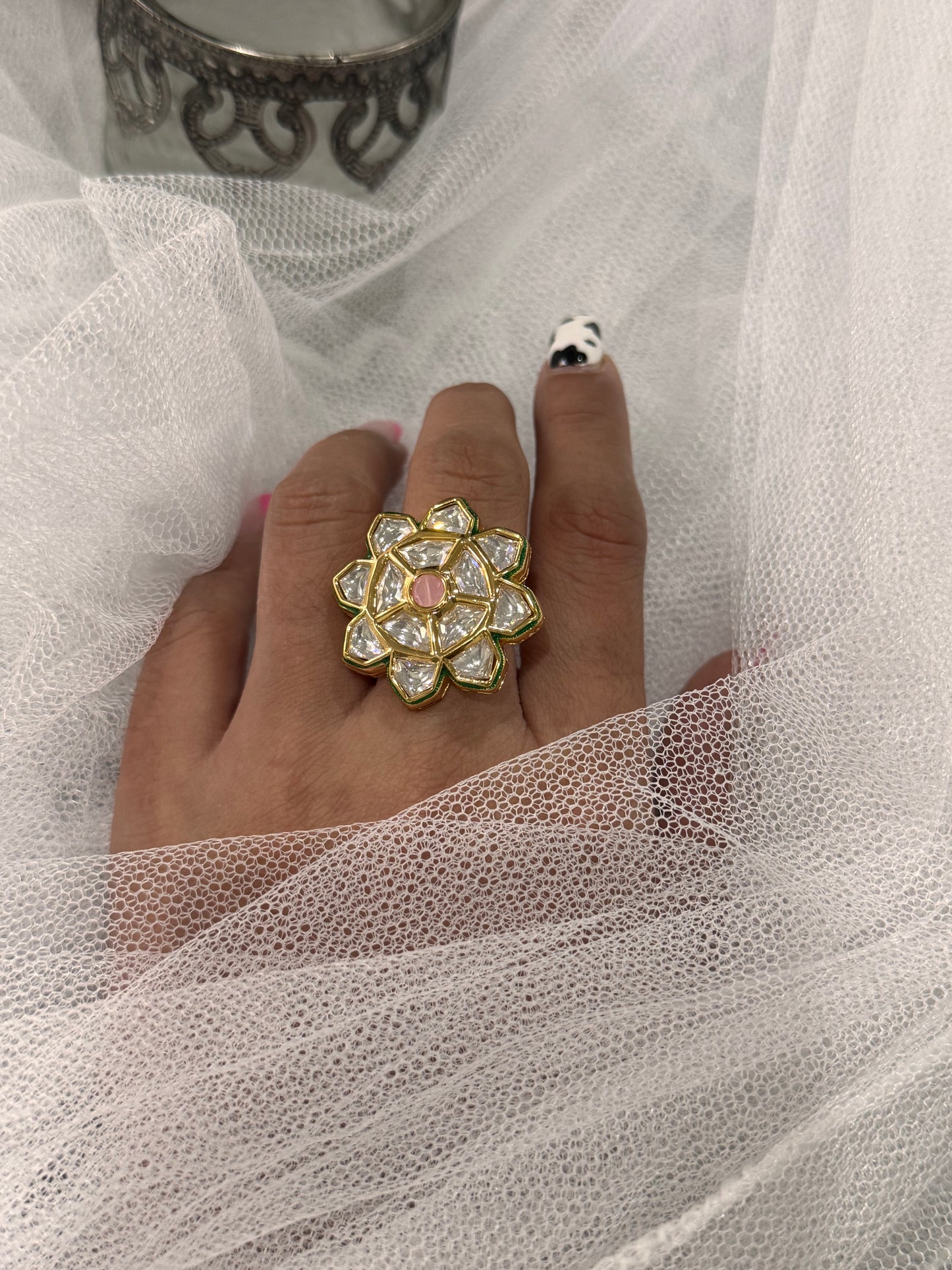 FMC214 - Uncut Kundan Ring