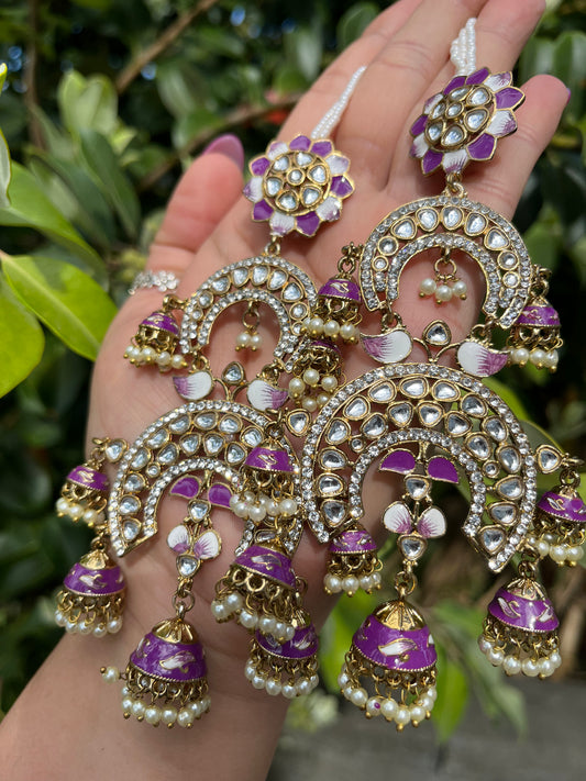 FMC245 - Kundan Earrings