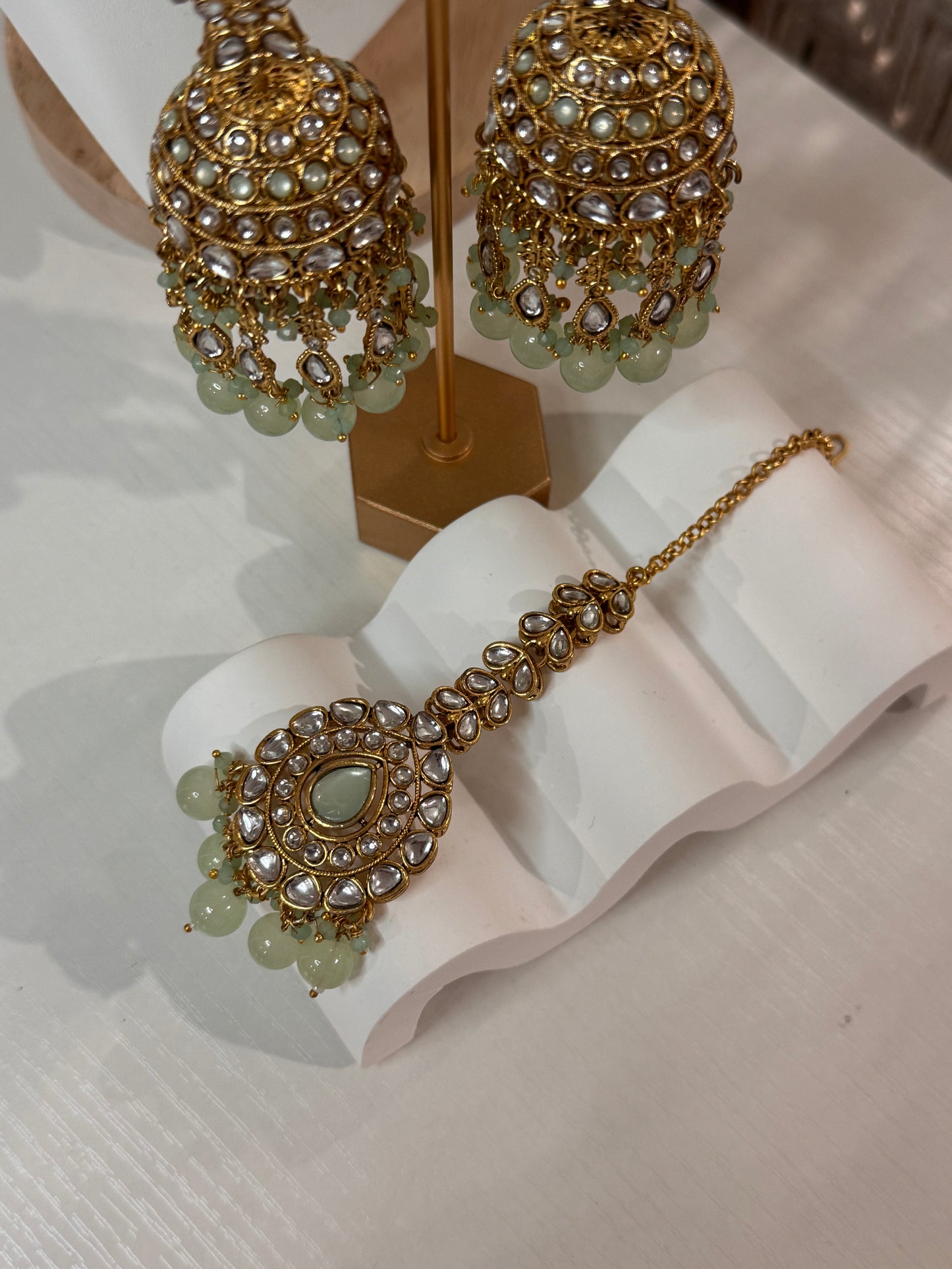 FMC785 - Jhumki Tikka Set