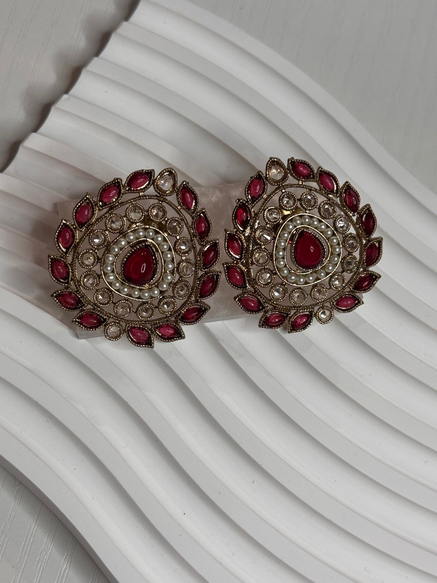 FMC198 - Polki Stud Earrings