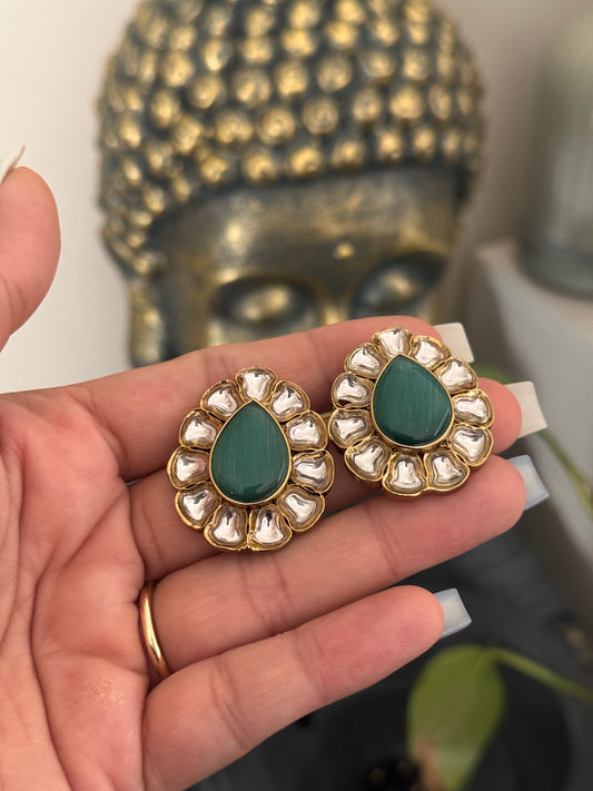FMC151 - Kundan Stud Earrings