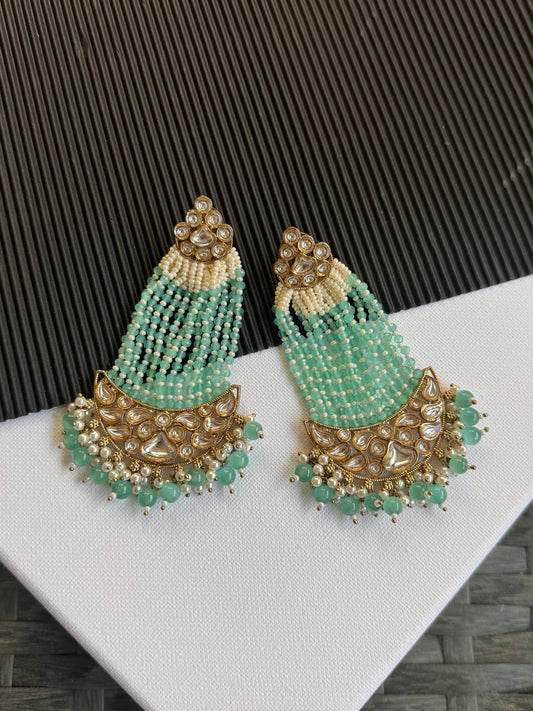 FMC760 - Kundan Earrings