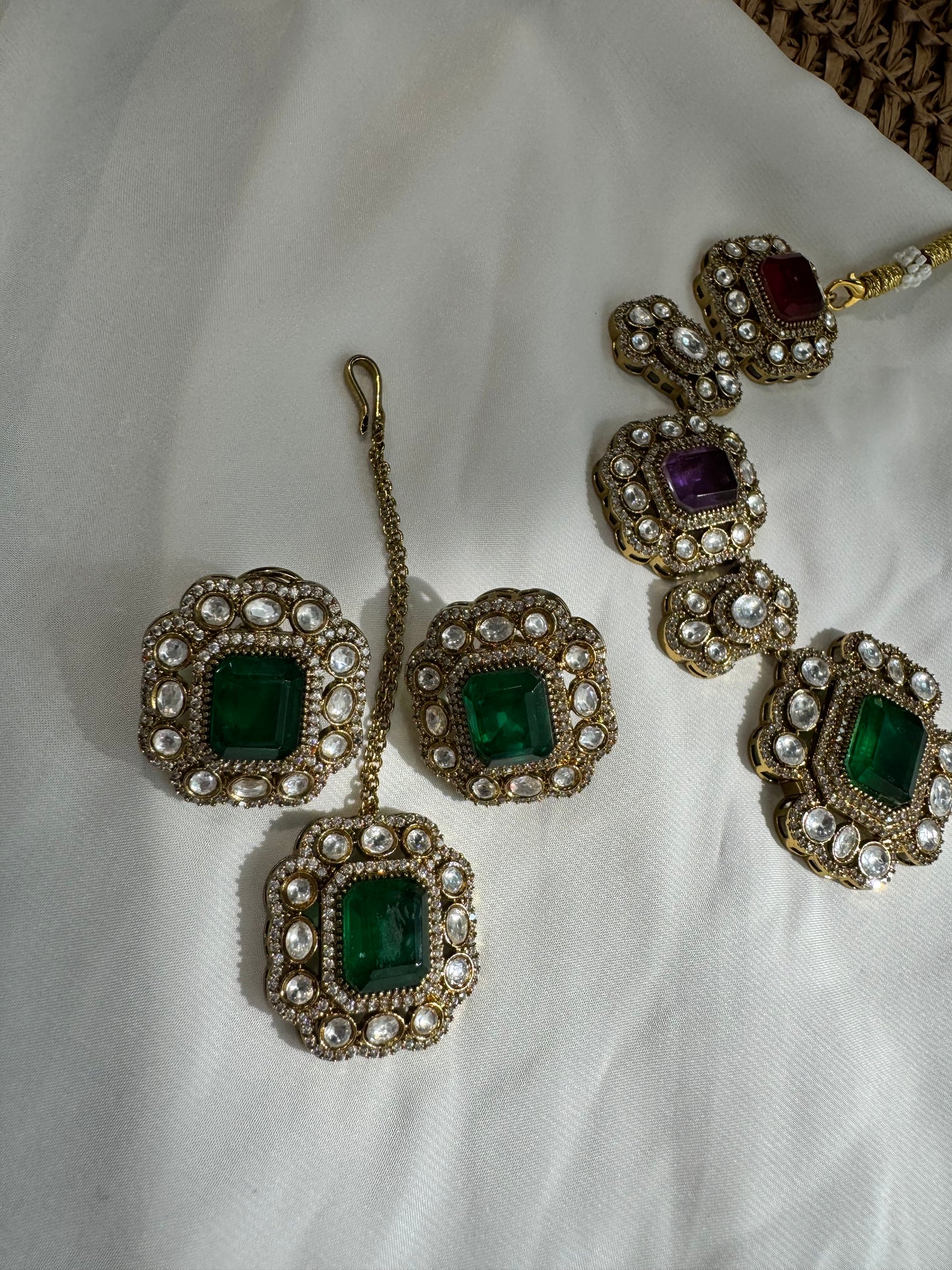 FMC3367 - Uncut Kundan Necklace