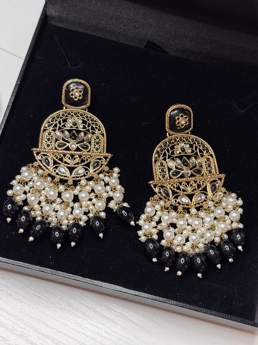 FMC480 - Kundan Earrings