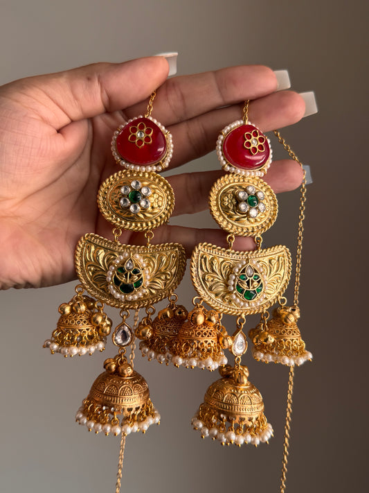 FMC2876 - Brass Earrings