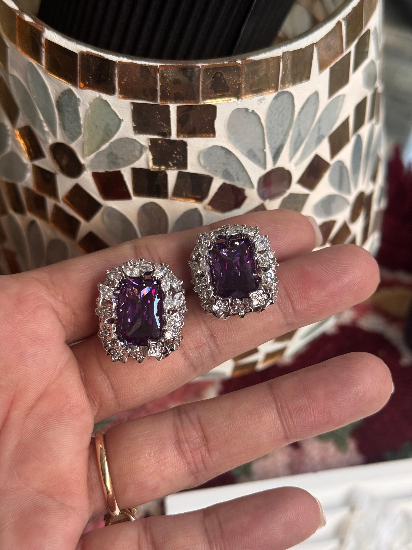 FMC1236 - WGP Stud Earrings