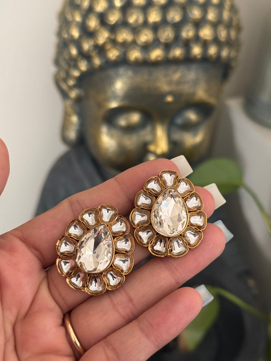 FMC151 - Kundan Stud Earrings