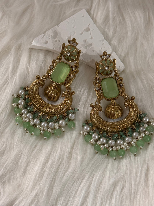 FMC495 - Kundan Earrings