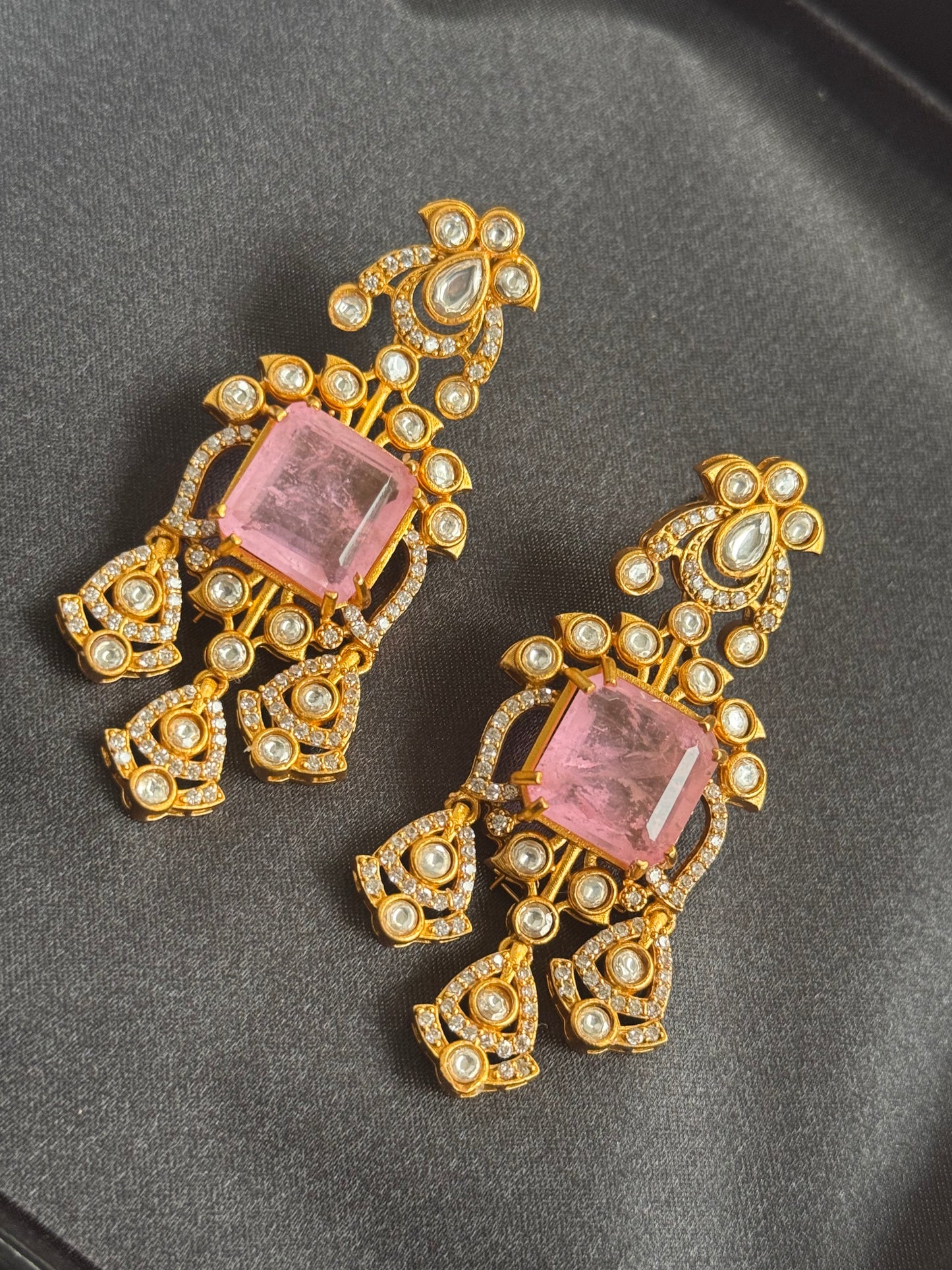 FMC789 - Mossanite Earrings