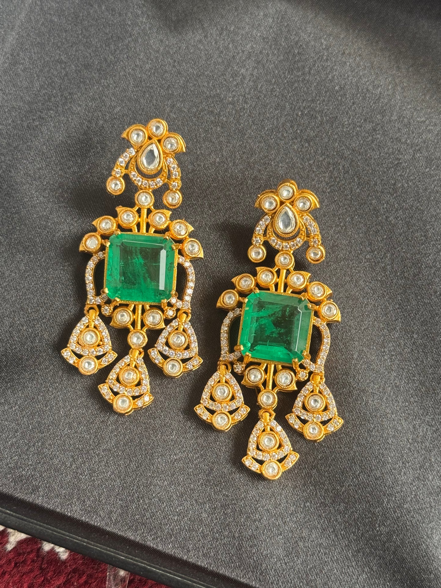FMC789 - Mossanite Earrings