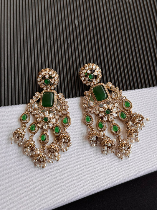 FMC765 - Kundan Earrings