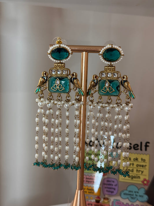 FMC490 - Kundan Earrings