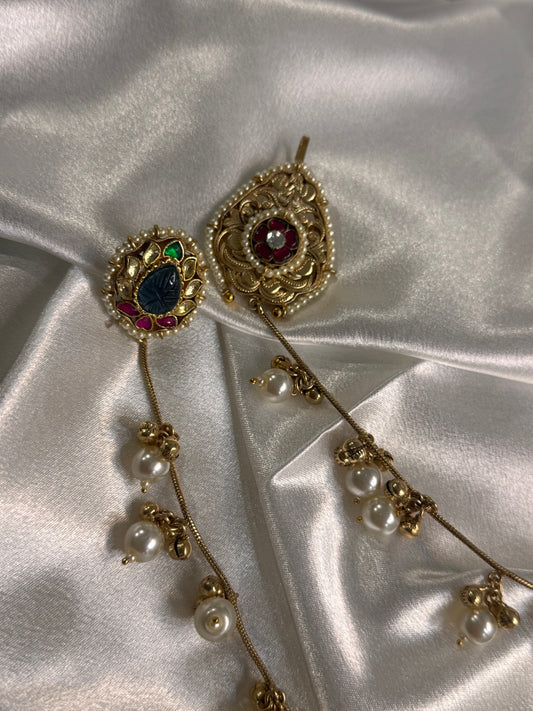 FMC2535 - Brass (Kashmiri) Earrings