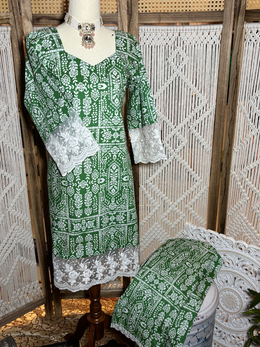 Pakistani Celebrity Style Cord Set