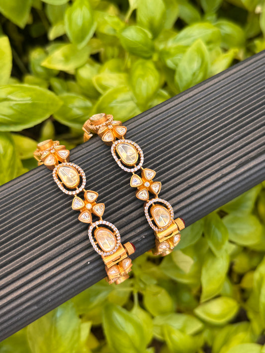 FMC5978 - 2gram 22 carat gold plated kangan