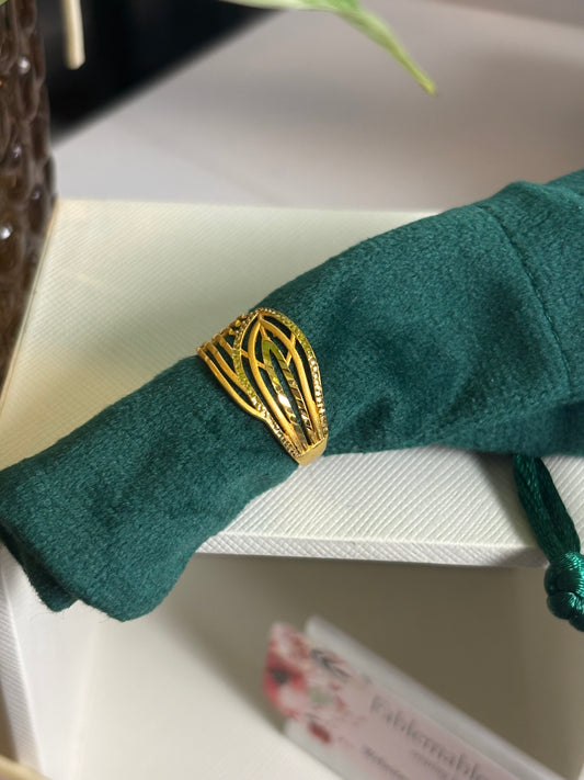FMC2207 - Gold Plated Ring