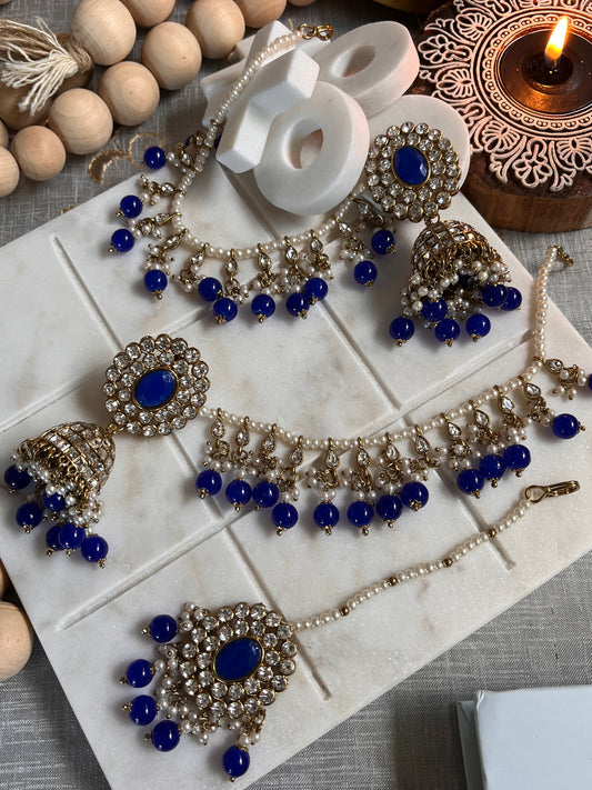 FMC566- Polki Necklace Set