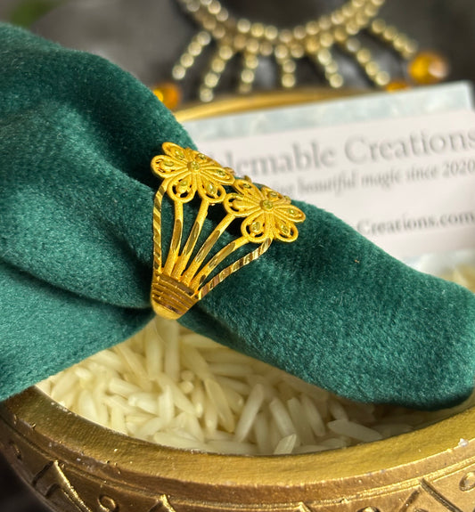 FMC1904 - Gold Plated Ring