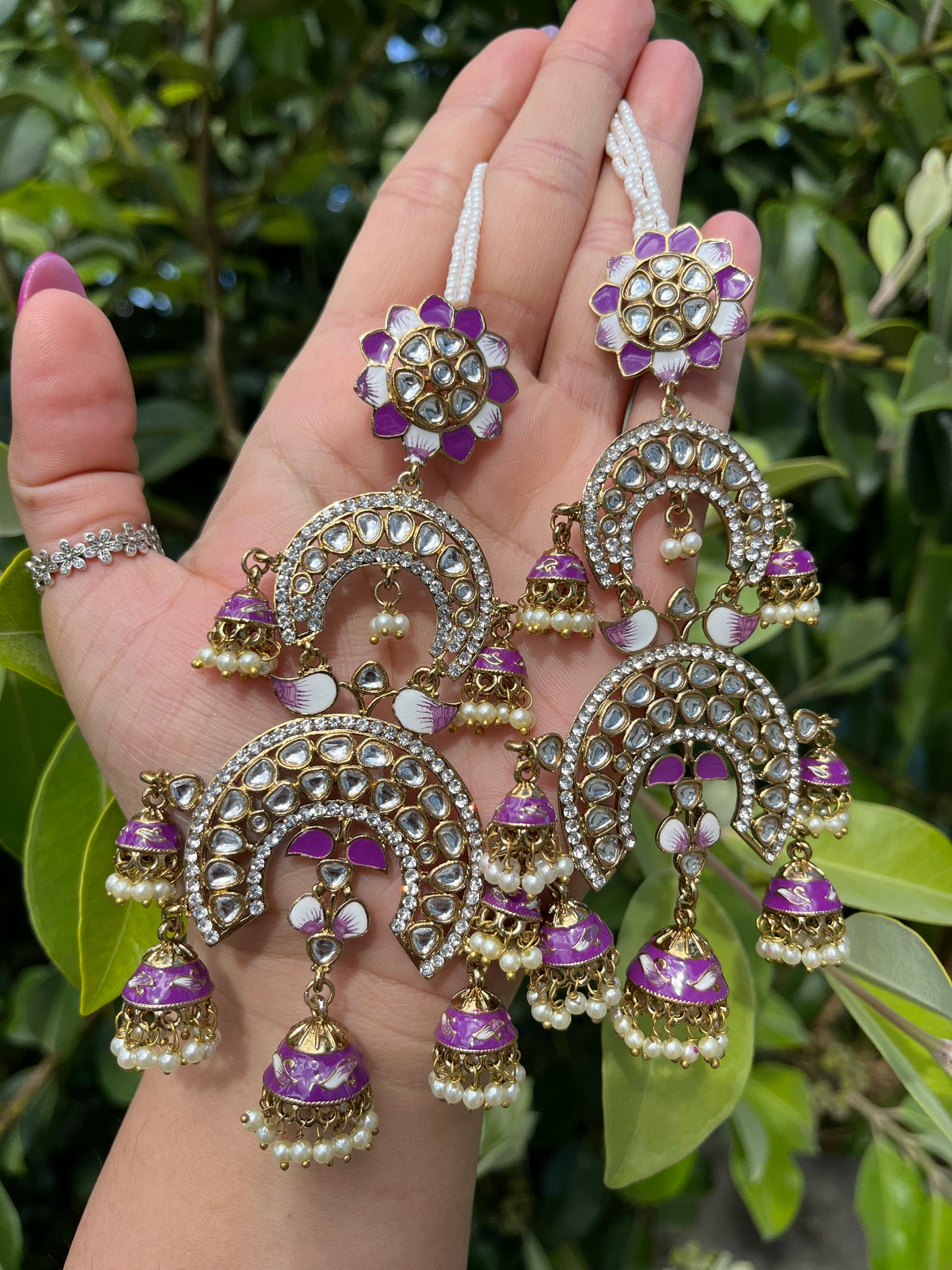 FMC245 - Kundan Earrings