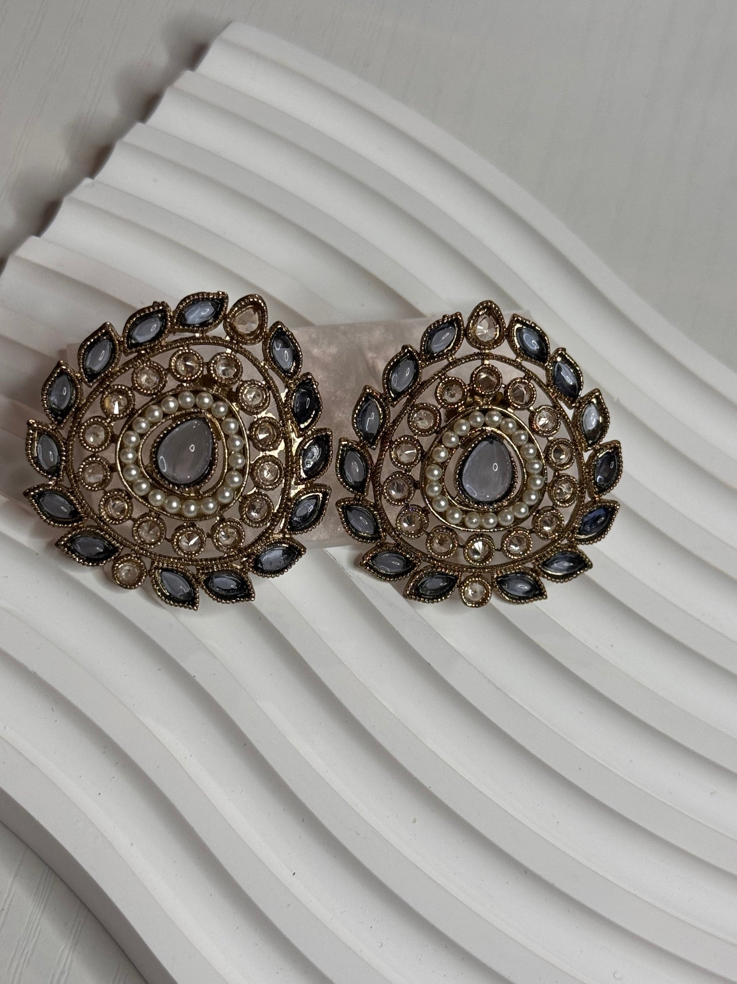 FMC198 - Polki Stud Earrings