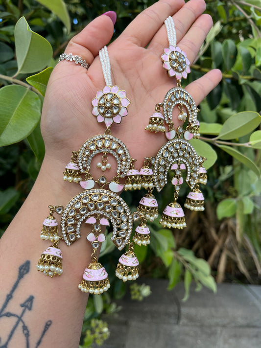 FMC245 - Kundan Earrings
