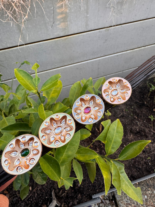 FMC117 - Uncut Kundan Statement Ring