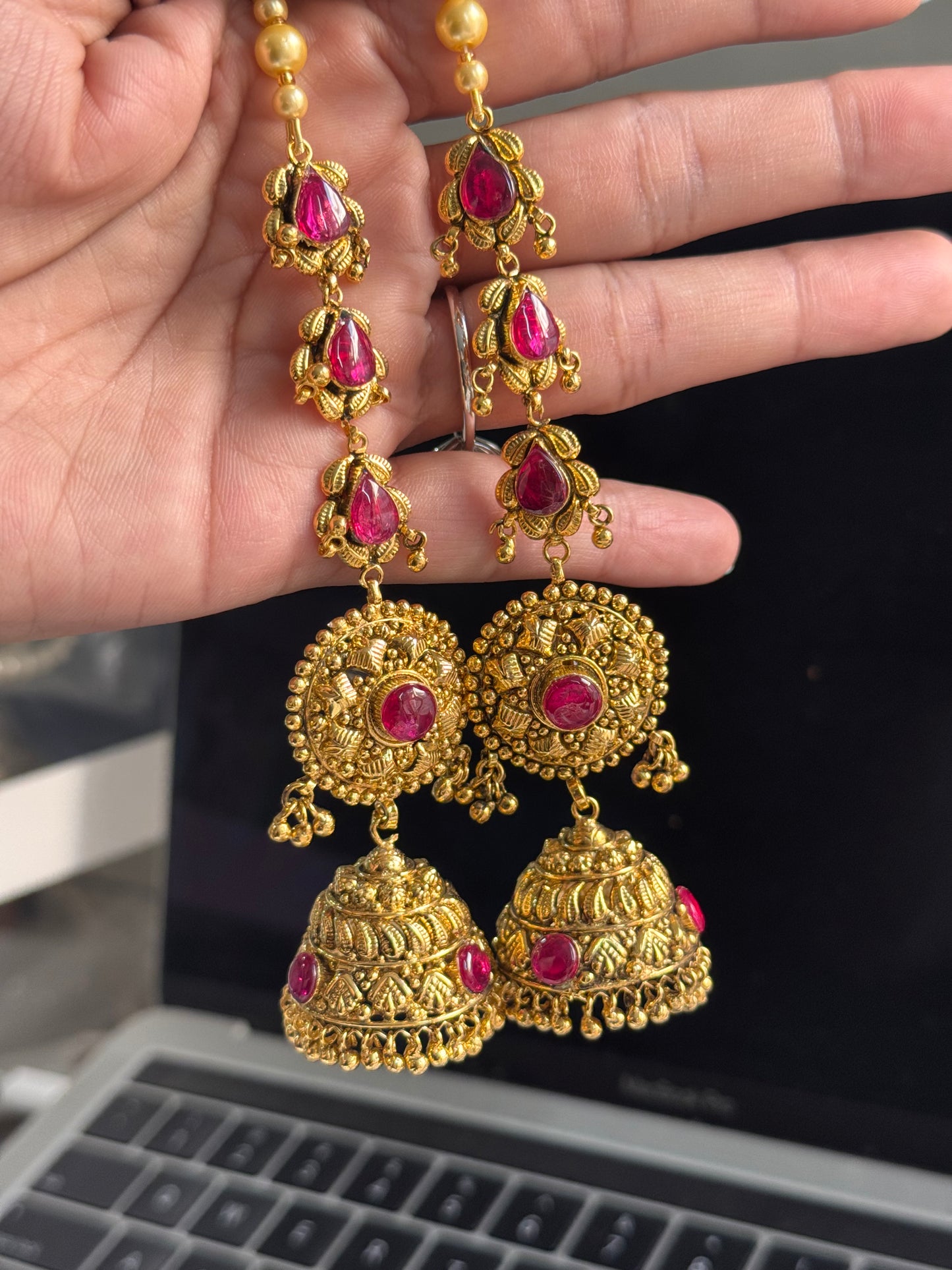 FMC2312 - 2 Gram Gold Plated Jhumki
