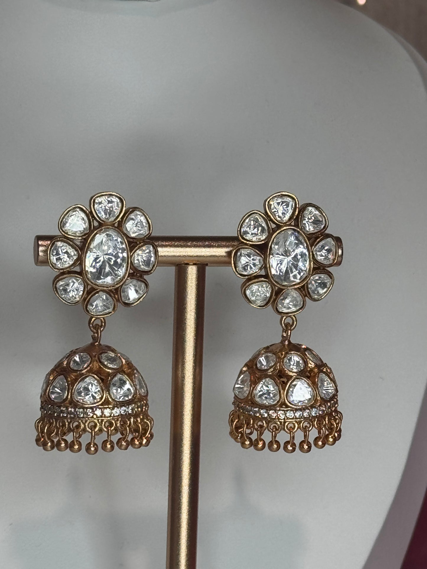 FMC1795 - Mossanite Jhumki