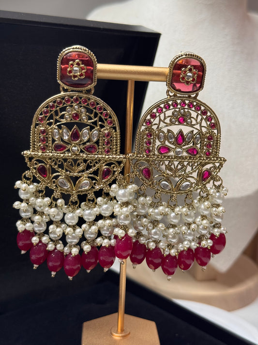FMC480 - Kundan Earrings