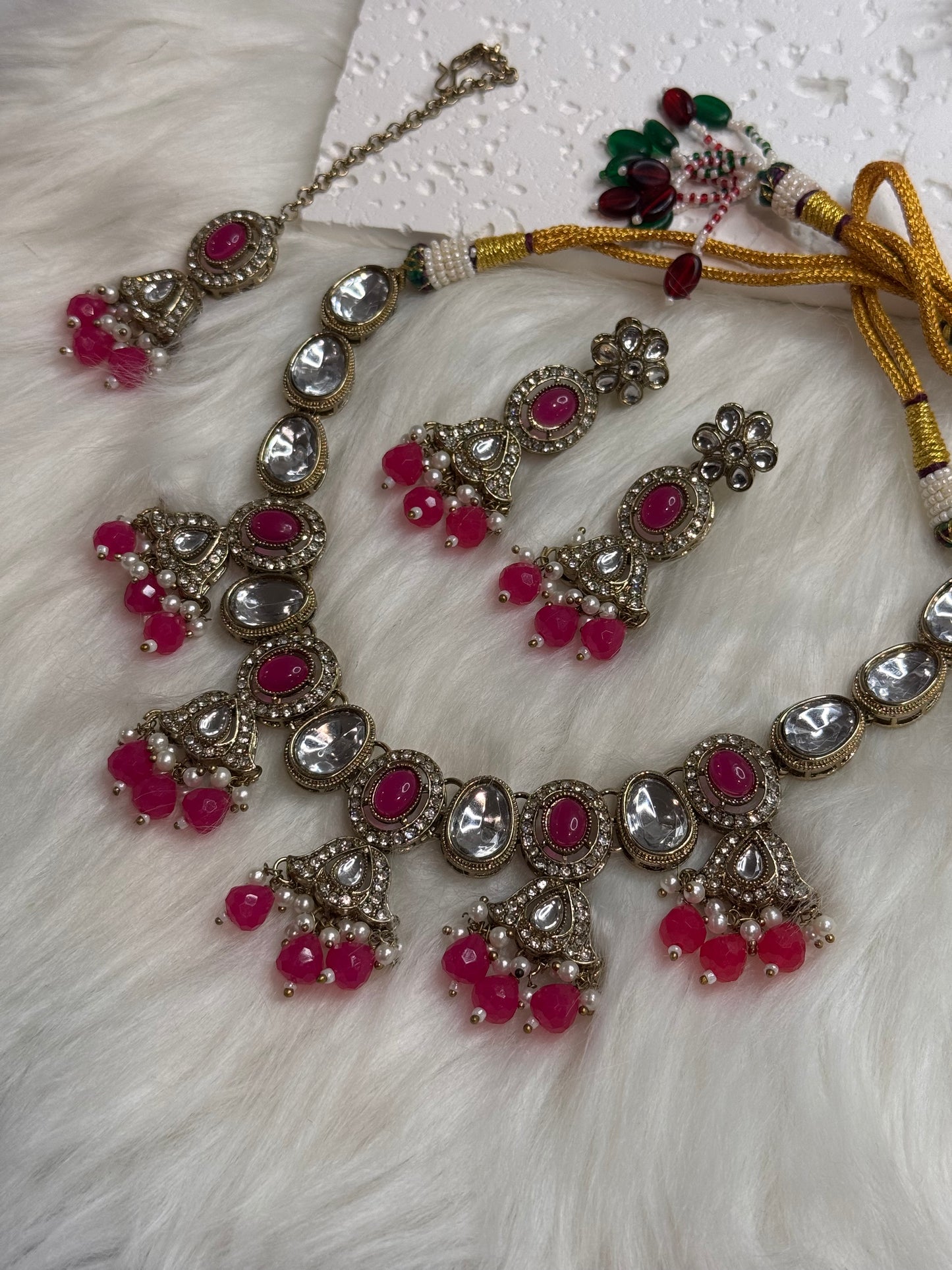 FMC656 - Kundan Necklace