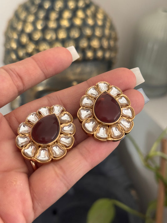 FMC151 - Kundan Stud Earrings