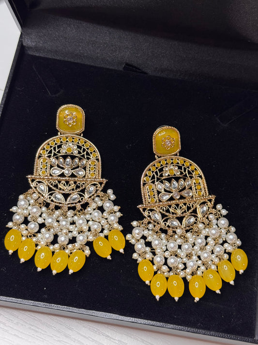 FMC480 - Kundan Earrings
