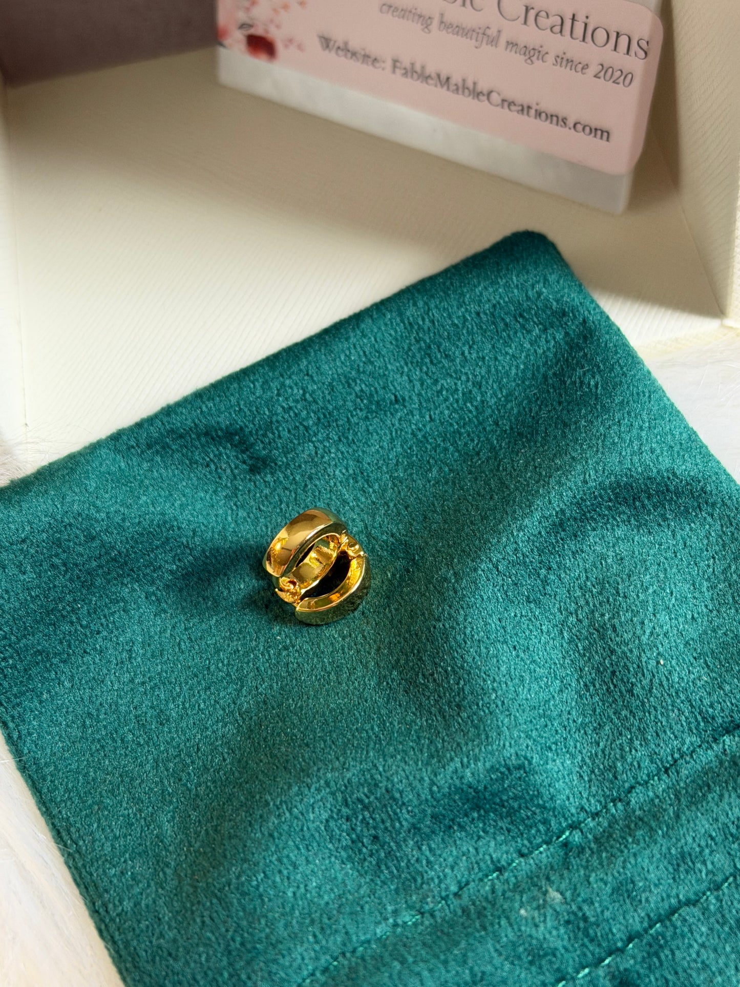 FMC509 - Gold Plated Hoops