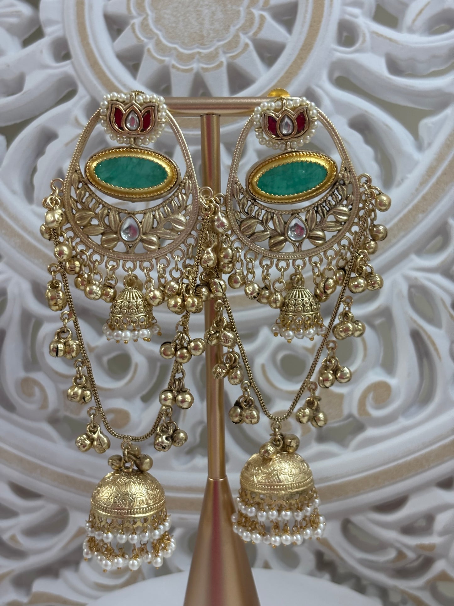 FMC1645 - Kashmiri Earrings