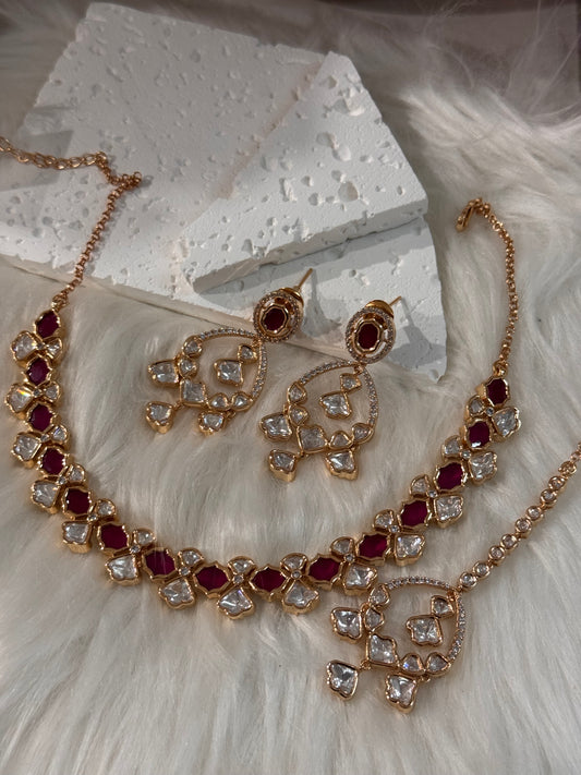 FMC2723 - Uncut Kundan Necklace