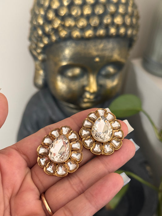 FMC151 - Kundan Stud Earrings