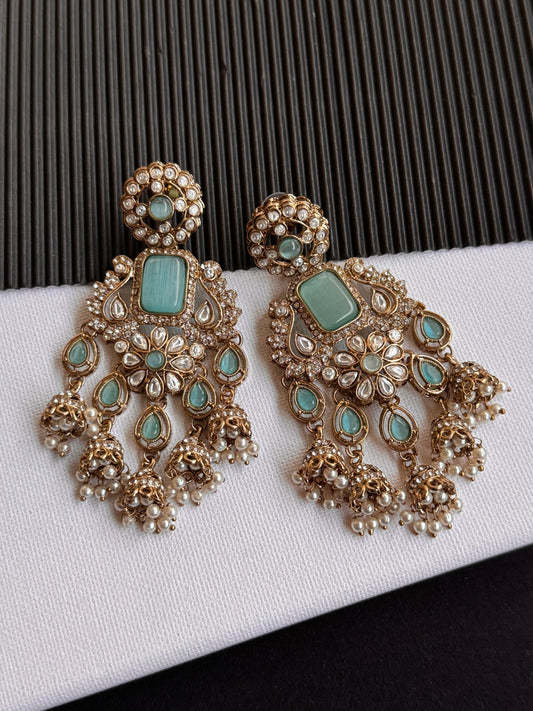 FMC765 - Kundan Earrings