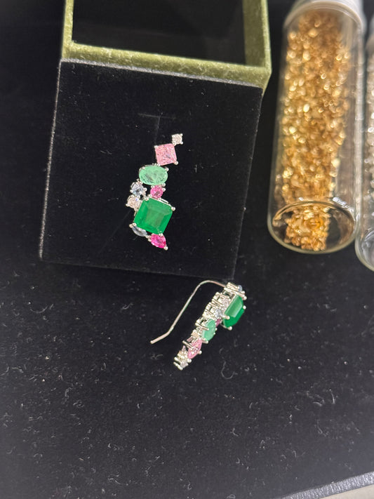 FMC735 - WGP Short Cuff (Stud) Earrings