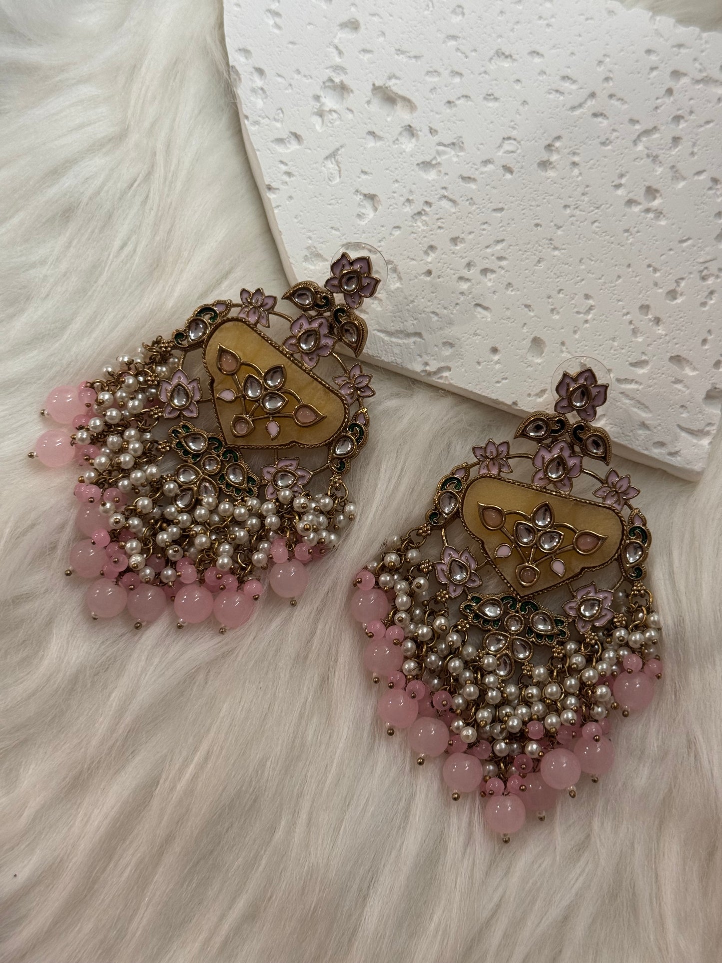 FMC675 - Kundan Earrings