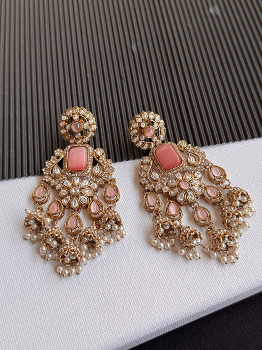 FMC765 - Kundan Earrings